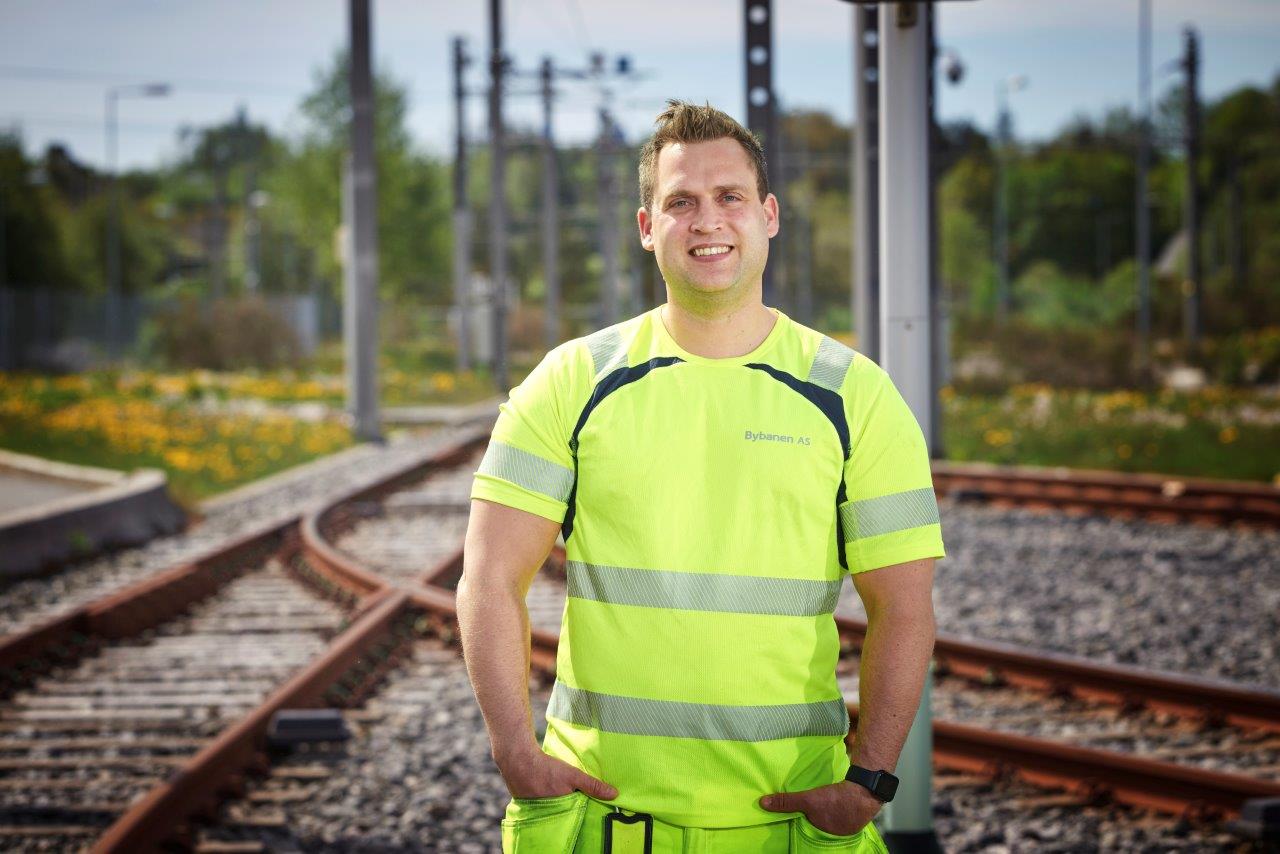 Fotograf_Morten_Wanvik_AS_L1040207 Kjetil Nøstdal Fagansvarlig sporingeniør i avdeling for sikkerhet og teknik