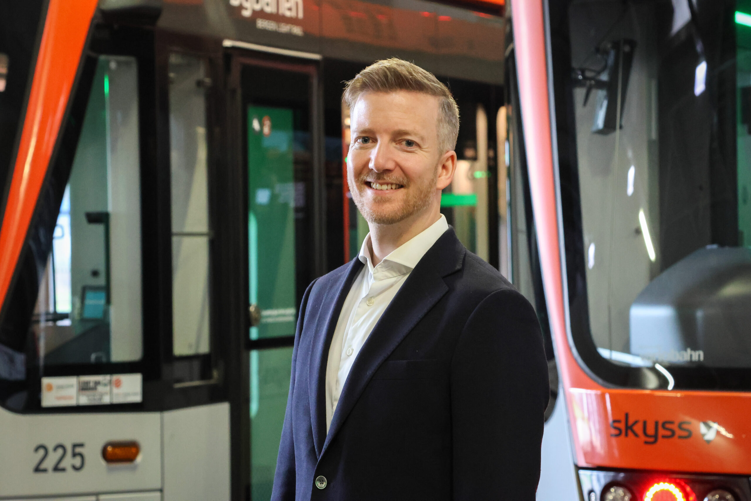 Erik Nerheim Økonomidirektør Erik Nerheim i Bybanen AS. Foto: Ronny Turøy / Bybanen AS