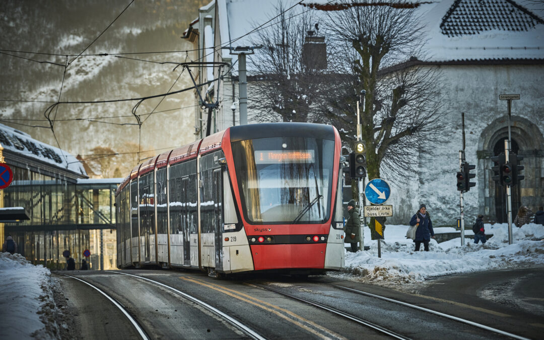 Holdeplass Nonneseter blir stengt fra Bergen sentrum